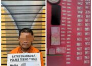 Pengedar 63 Paket Sabu Dibekuk Satresnarkoba Tebingtinggi