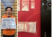 Pria Tebingtinggi Diciduk Karena Simpan Sabu Di Kos