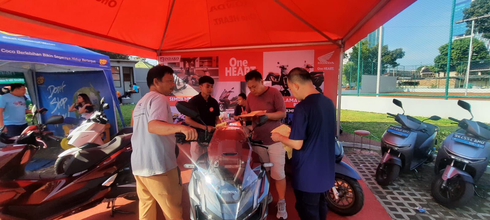 Big Scooter Sempurna Show Manjakan Pengunjung Dengan Skutik Istimewa