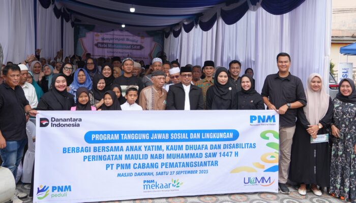 PT PNM Cabang Pematangsiantar Gelar Peringatan Maulid Nabi Muhammad SAW 1447 H