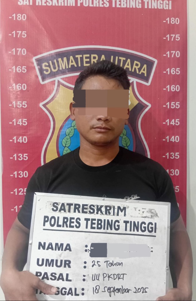 KDRT, Pria Di Sergai Ditangkap
