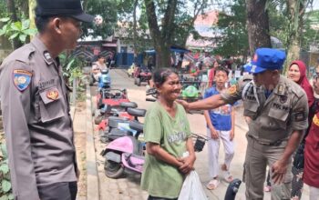 Sat Binmas Polres Pematangsiantar Dampingi Dinsos P3A Tertibkan Gepeng