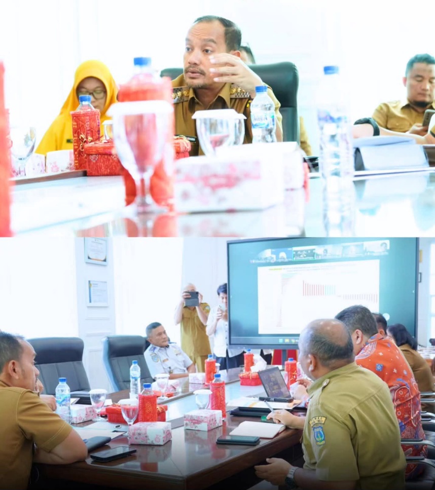 Wali Kota Tebingtinggi Ikuti Rakor Inflasi, Mendagri: Angka Nasional Ideal, Daerah Diminta Waspada