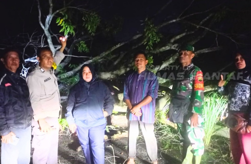 Hujan Ekstrem Dan Angin Kencang Landa Pematangsiantar, Polres Gerak Cepat Evakuasi