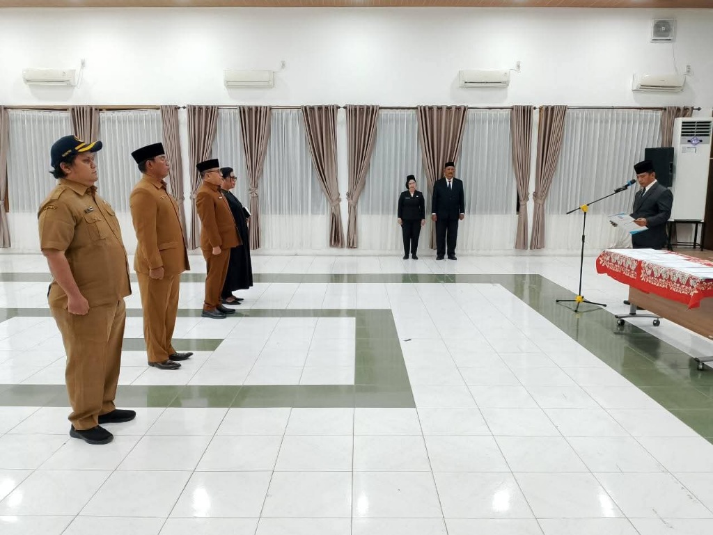 Tiga Pejabat Pemko Pematangsiantar Dilantik, Wali Kota Titip Pesan
