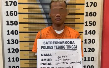 Polres Tebingtinggi Gerebek Rumah, Amankan Sabu Siap Edar