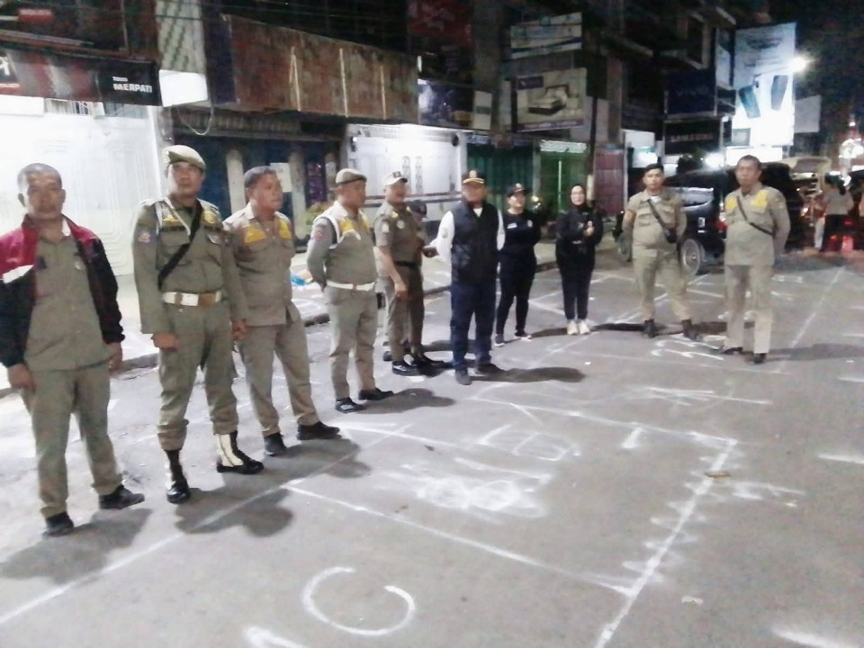 Satpol PP Siantar Amankan Rencana Perobohan Gedung IV Pasar Horas