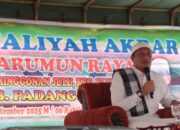 Wabup Padanglawas Ajak Ribuan Jamaah Pererat Silaturahmi Di Amaliah Akbar