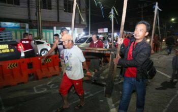 Pedagang Pasar Horas Setuju Relokasi Ke Jalan Merdeka Bawah