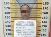 Polres Tebingtinggi Bekuk Pengedar Sabu Di Jalan Salak, Sita 25,87 Gram