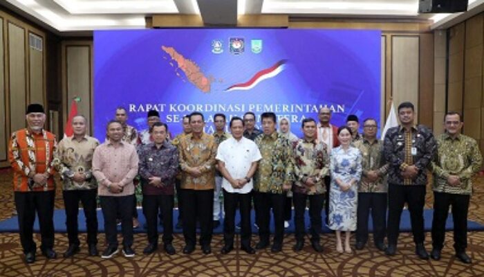 Hadiri Rakor Gubernur Se-Sumatera, Pemprovsu Komit Laksanakan Percepatan Program Prioritas Presiden RI
