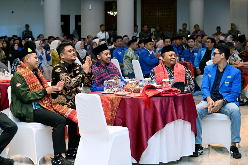 Gubsu Apresiasi PMII Sumut, Sampaikan Aspirasi Dengan Baik Atas Nama Rakyat Dan Mahasiswa