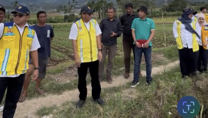 Kepala BBWS Sumatera II Medan Tinjau Pelaksanaan P3-TGAI Di Karo