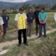 Kepala Balai Besar Wilayah Sungai (BBWS) Sumatera II Medan melakukan kunjungan lapangan ke Desa Tanjung Merawa, Kecamatan Tiganderket, Kabupaten Karo, baru-baru ini.