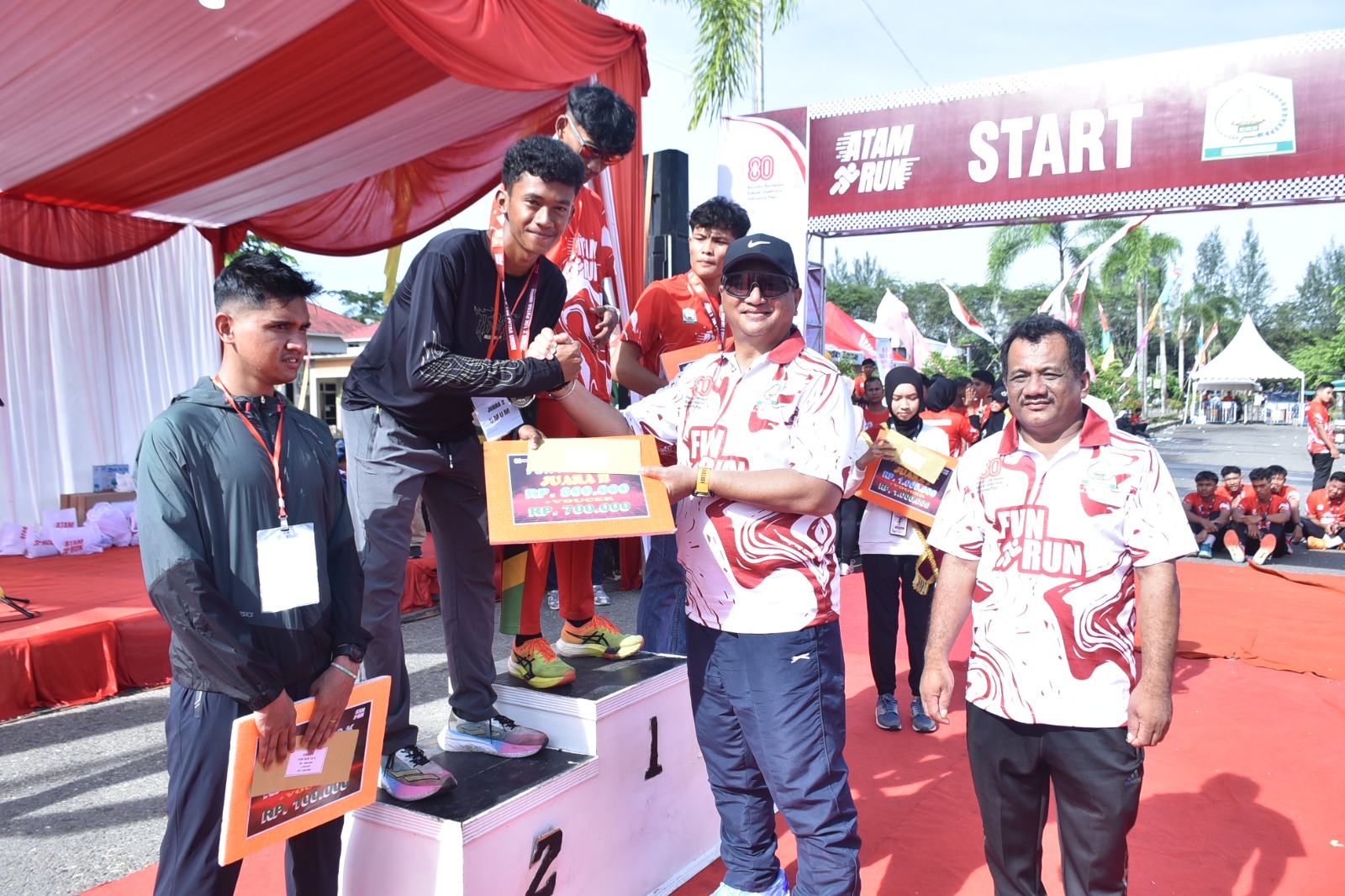 Atam Run Wujud Kolaborasi Pemerintah Dan Masyarakat Serta Budaya Hidup Sehat