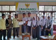Siswa SMAN 1 Barumun Serahkan Donasi Palestina Melalui Baznas