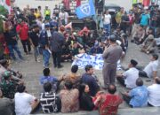 DPRD Gunungsitoli Humanis Terima Aksi Mahasiswa Aliansi Cipayung Di Lantai