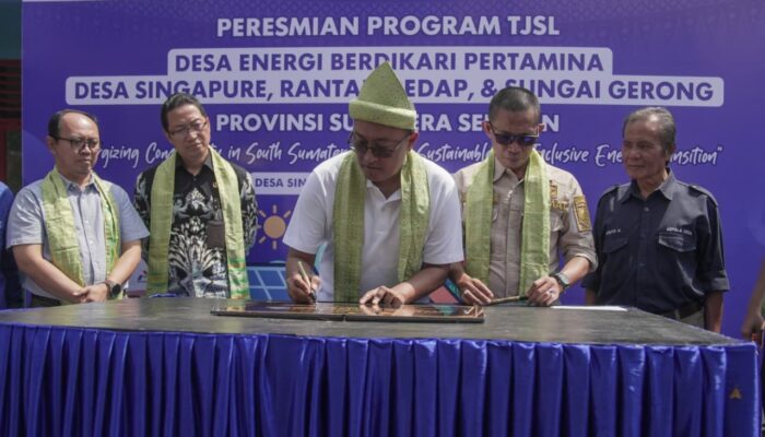 Pertamina Hadirkan Energi Berkelanjutan Di Provinsi Sumsel