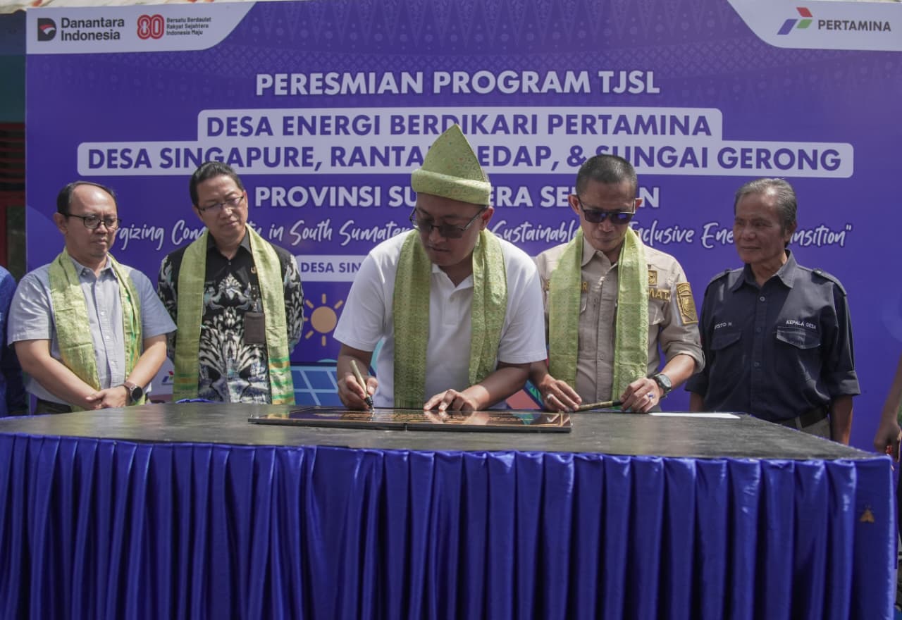 Pertamina Hadirkan Energi Berkelanjutan Di Provinsi Sumsel