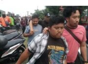 Tiga Pria Diduga Penyusup Diamankan Saat Unjuk Rasa Ojol Di Mapoldasu