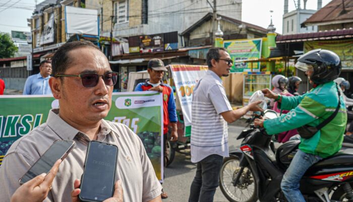Pemko Medan Bagikan Puluhan Ribu Sarapan Kepada Pengemudi Ojol
