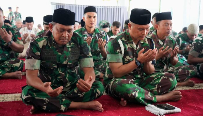 TNI Korem Lilawangsa Gelar Doa Bersama Wujudkan Indonesia Damai