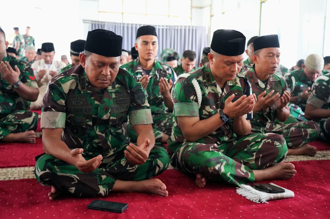 TNI Korem Lilawangsa Gelar Doa Bersama Wujudkan Indonesia Damai