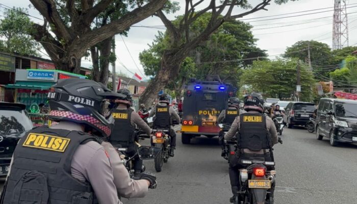 Polda Aceh Gelar Patroli Skala Besar, Jamin Keamanan Dan Kondusivitas