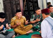 Wabup Pidie Bersama Danyon TP 857/ GG Hadiri Kenduri Syuhada