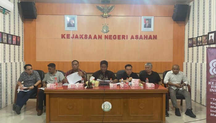 Setahun, Kejari Asahan Tuntut Mati 20 Terdakwa Narkoba