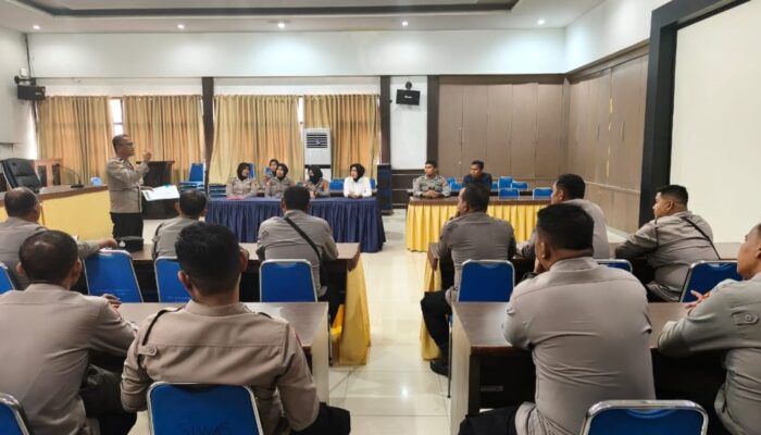 Polresta Banda Aceh Gelar Rapat Jaring Polisi Teladan Hoegeng Corner 2025