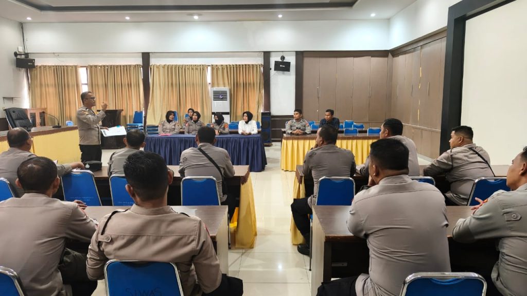 Polresta Banda Aceh Gelar Rapat Jaring Polisi Teladan Hoegeng Corner 2025