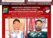 Pasutri Pemilik Dragon Dan Pengendali Narkoba Jalur Laut Asahan DPO Ditnarkoba Polda Sumut