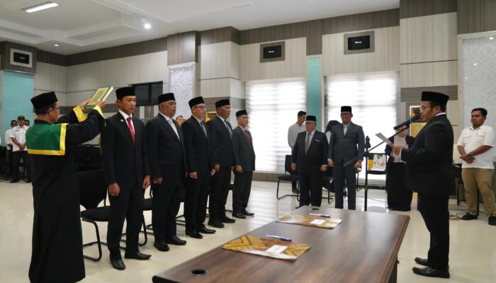 Wali Kota Lantik Empat Pejabat Eselon II Di Lingkup Pemko Sabang