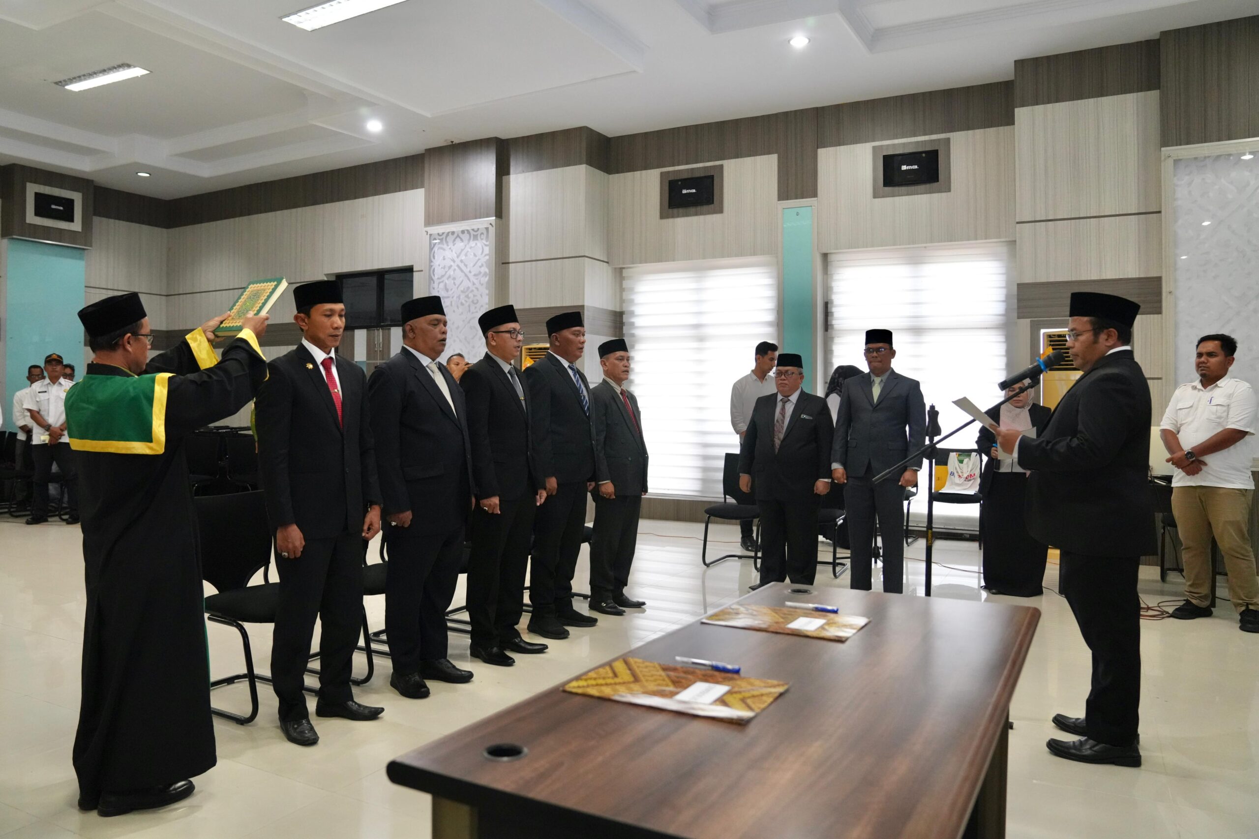 Wali Kota Lantik Empat Pejabat Eselon II Di Lingkup Pemko Sabang