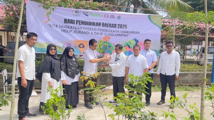 PGE Dan DLHK Ajak SMA Negeri 1 Matangkuli Hijaukan Lingkungan Sekolah
