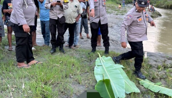 Warga Tadukan Raga Geger, Mayat Pria Ditemukan Di Tepi Sungai Belumai