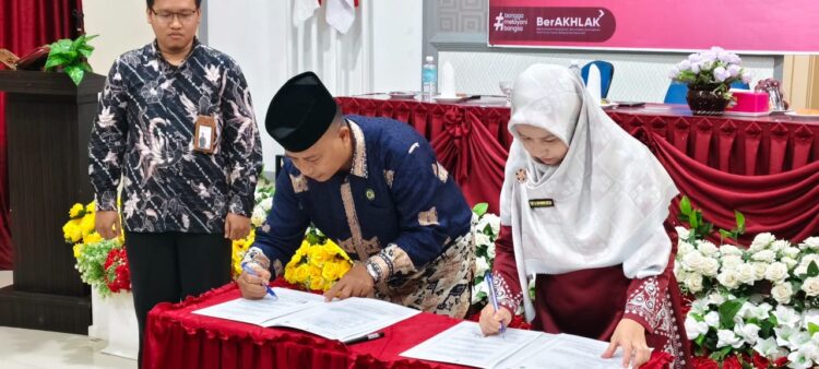 Kemenag Nagan Raya Gandeng BPS Untuk Motivasi Keagamaan Dan Pertukaran Data