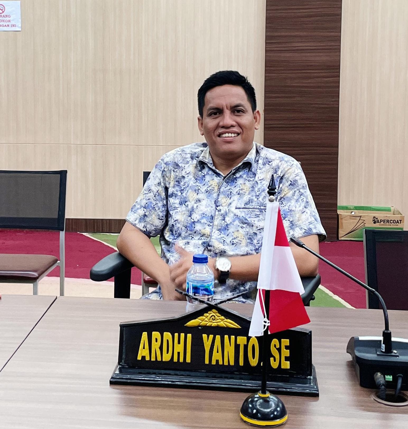 Anggota DPRK, Ardhiyanto Ujung Kunjungi Disduk Pencapil