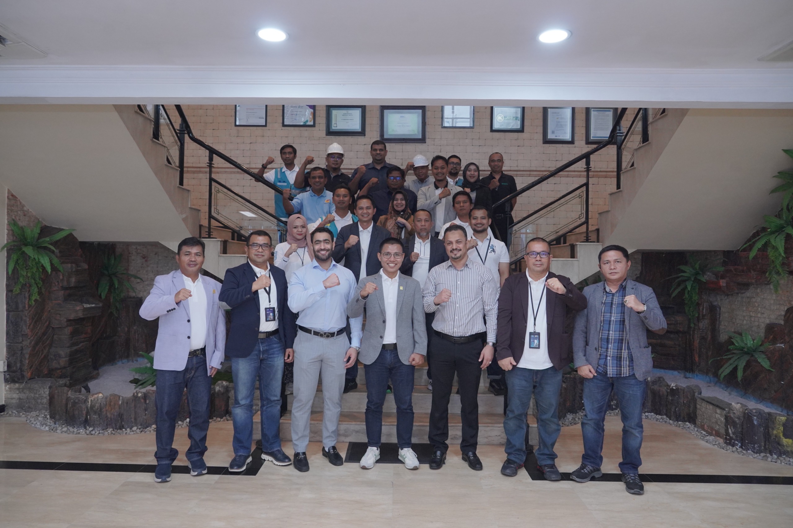 Semarak Harpelnas 2025, PLN UID Sumut Kunjungi PT PAMIN