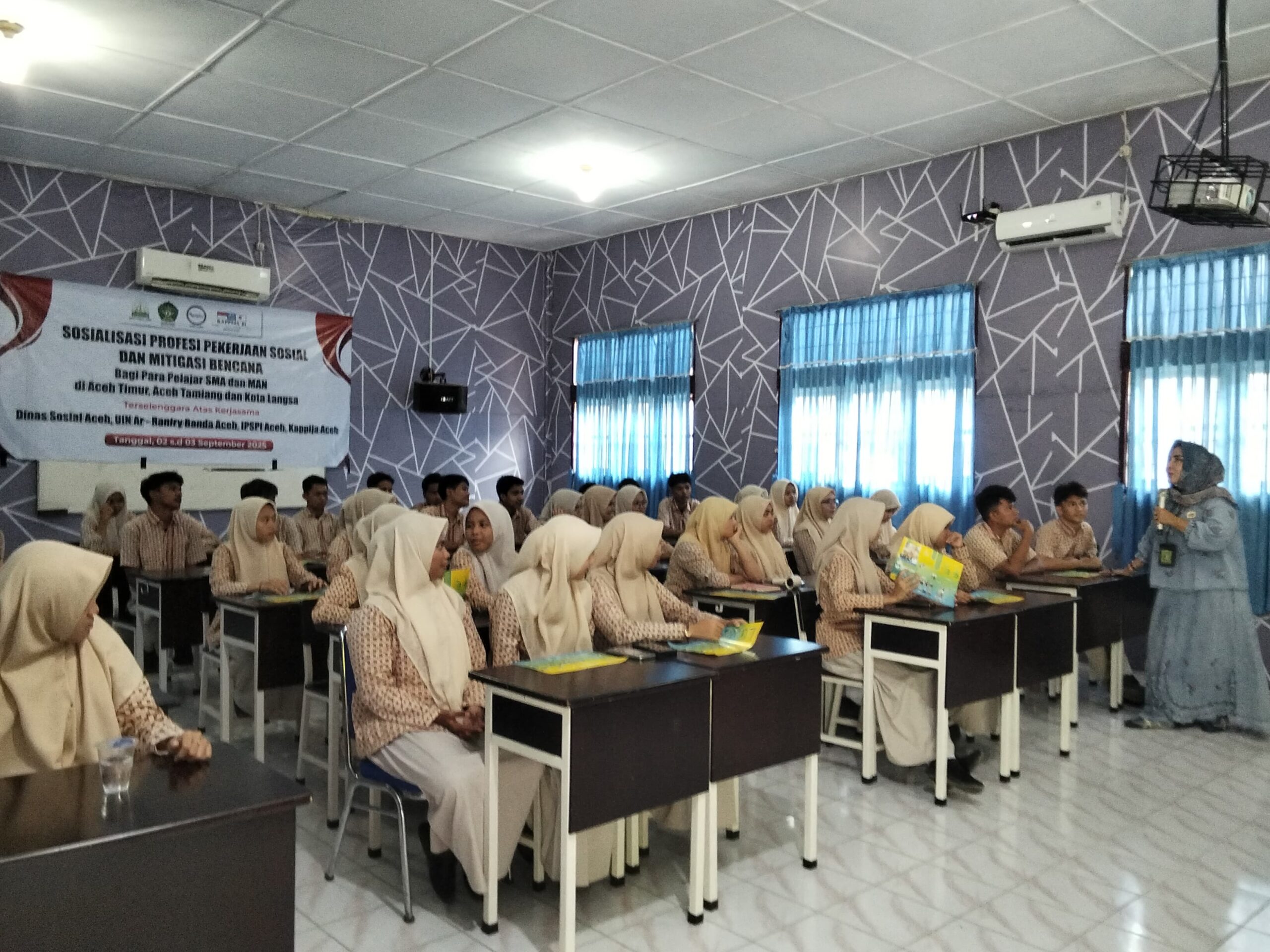 IPSPI Aceh Bumikan Profesi Peksos Ke Pelajar Timur Aceh