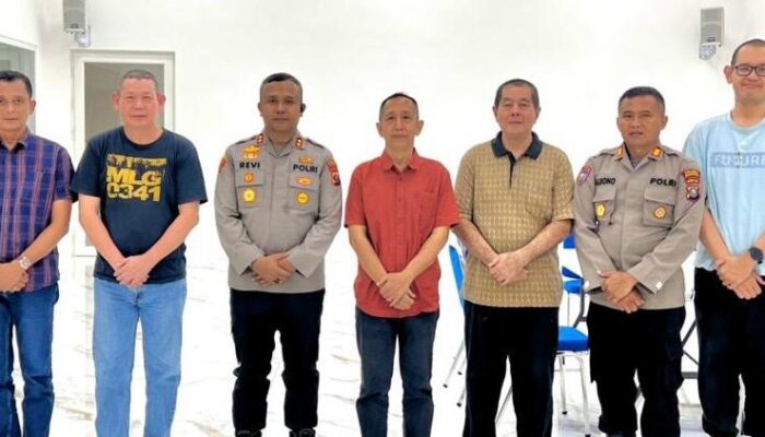 Silaturahmi Dengan Pengurus Magabudhi, Polres Asahan Perkuat Sinergi Jaga Kamtibmas