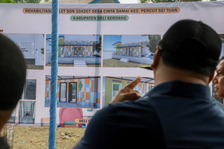 Rehabilitasi 540 Toilet Sekolah Dimulai, Pemkab Deliserdang Libatkan 1.080 Pekerja Lokal