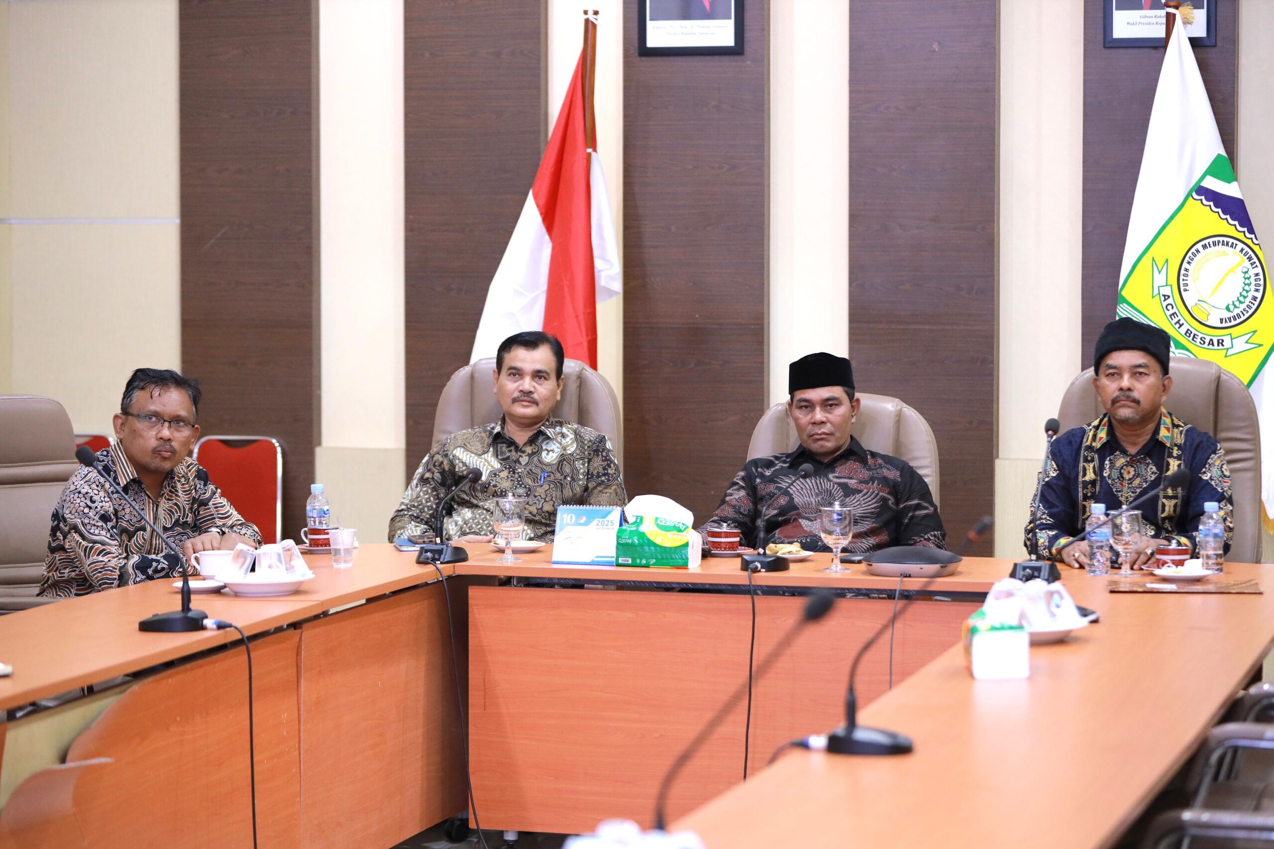Bupati Aceh Besar Ikuti Rakor Dengan Mendagri Dan Mentan Stabilkan Harga Beras