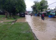 Krueng Langsa Meluap, Rendam Rumah Warga Dan Jalan Di Pusat Inti Kota