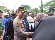 Kapolres Apresiasi Aksi Damai Mahasiswa Di Aceh Singkil