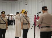 Kapolres Langkat Pimpin Sertijab Kasat Lantas Yang Baru