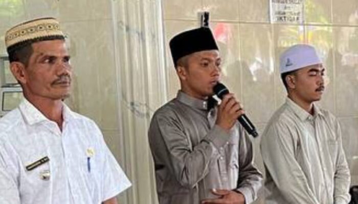 Lantunan Shalawat Prajurit Kipan C TP-857/GG Menggema Di Masjid Al Ikhlas