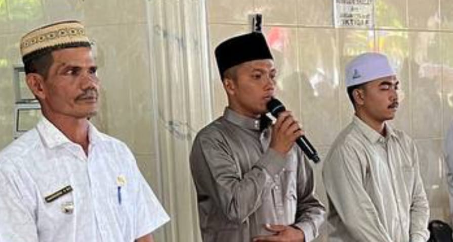 Lantunan Shalawat Prajurit Kipan C TP-857/GG Menggema Di Masjid Al Ikhlas