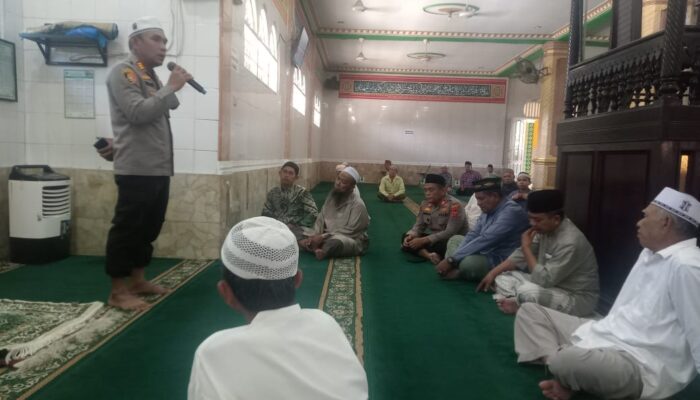 Kapolsek P. Brandan Apresiasi Partisipasi Warga Jaga Kondusivitas